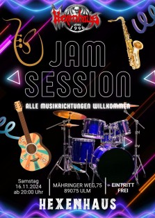 Jam Session - Alle Musikrichtungen sind Willkommen!